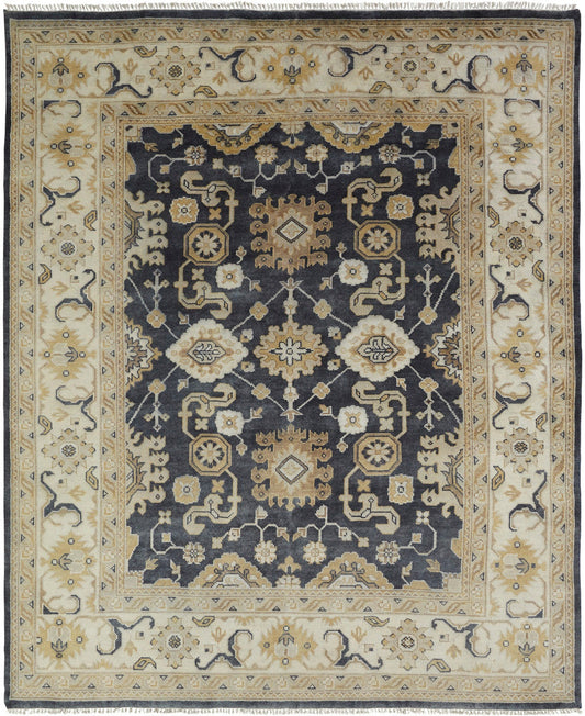 2' x 3' Transitional Hand-Knotted Wool rug, Rug #US1080