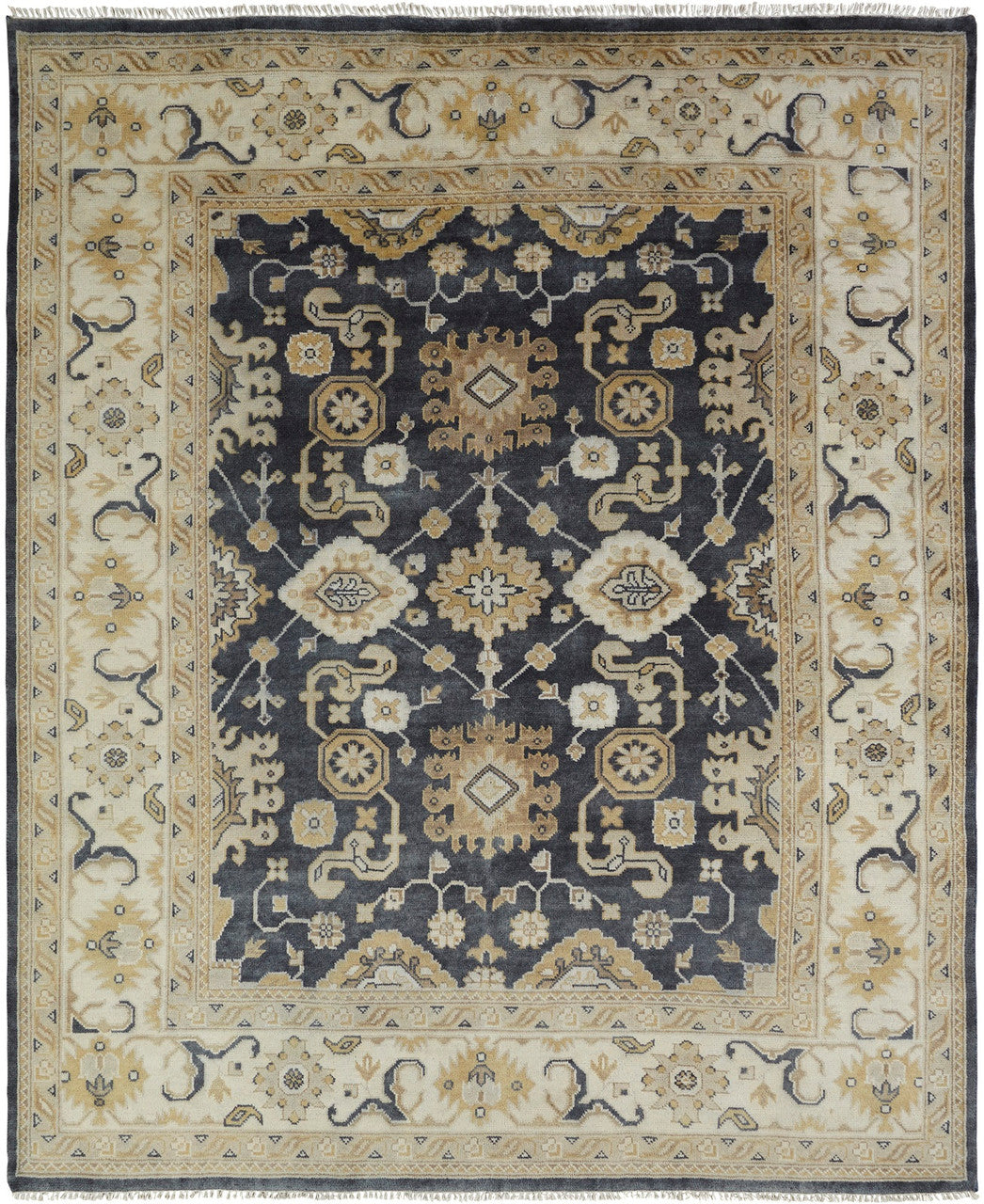 2' x 3' Transitional Hand-Knotted Wool rug, Rug #US1080