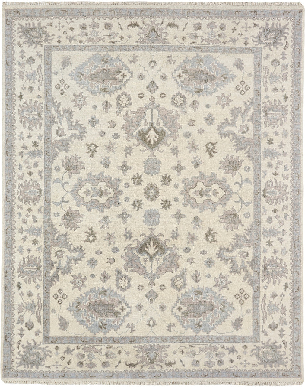 2' x 3' Transitional Hand-Knotted Wool rug, Rug #US1070