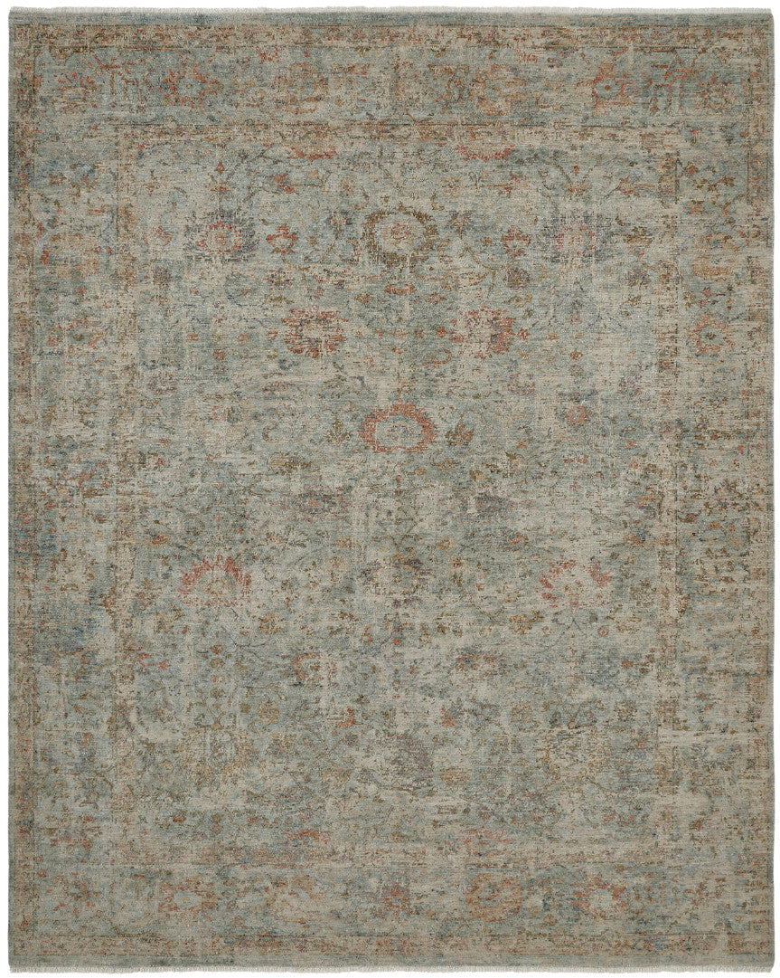 2' x 3' Transitional Hand-Knotted Wool rug, Rug #LR8050