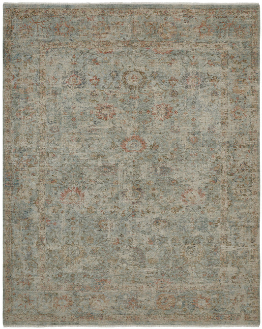 2' x 3' Transitional Hand-Knotted Wool rug, Rug #LR8050