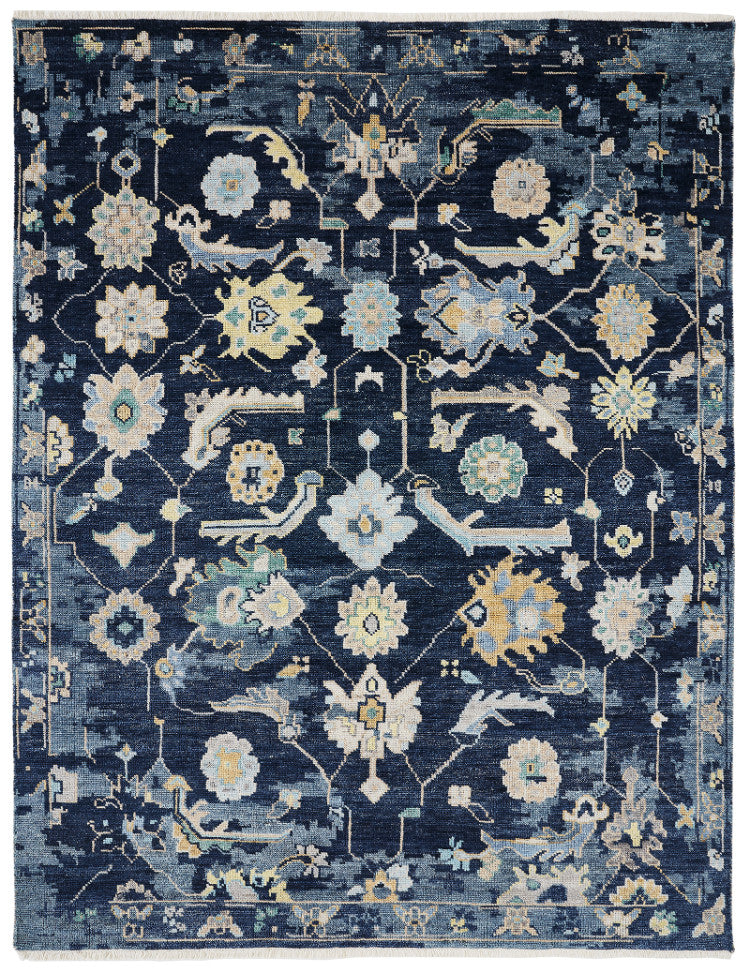 2' x 3' Transitional Hand-Knotted Silk rug, Rug #AM10020