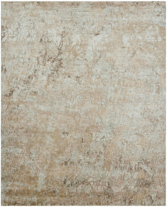 2' x 3' Modern Hand-Knotted Silk rug, Rug #JN0840
