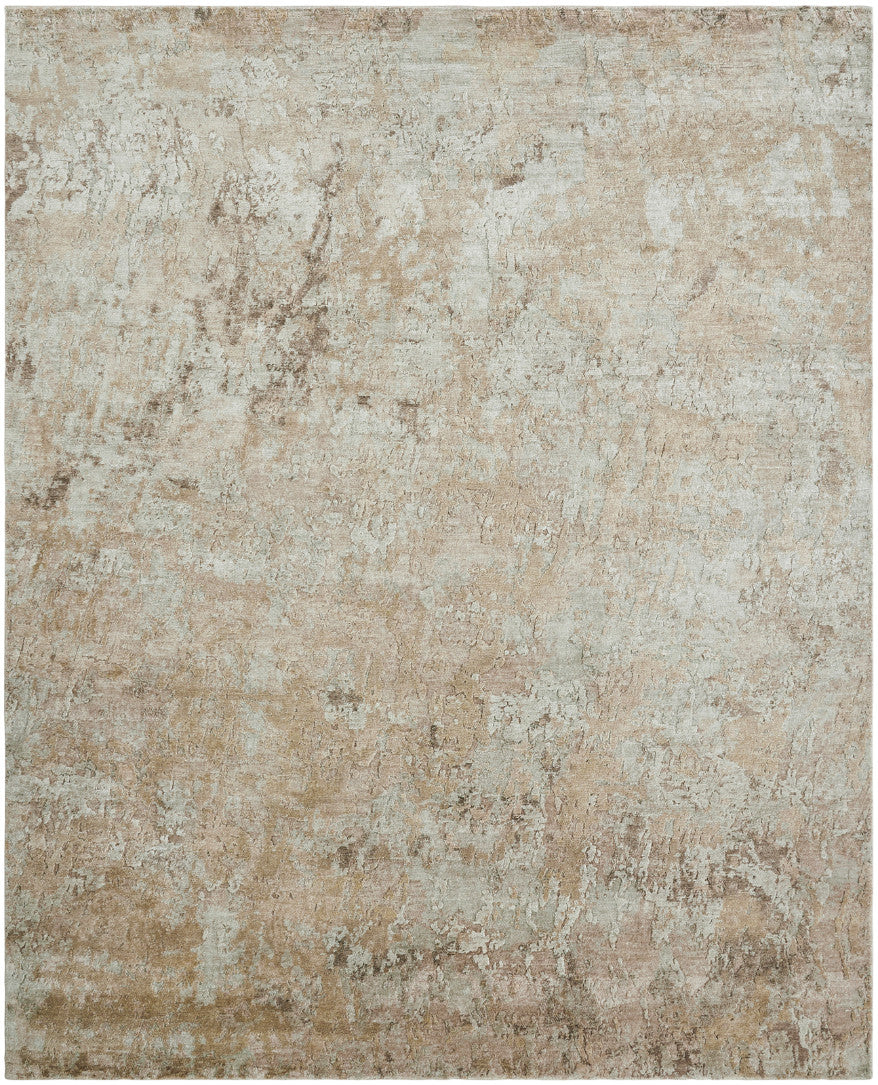 2' x 3' Modern Hand-Knotted Silk rug, Rug #JN0840