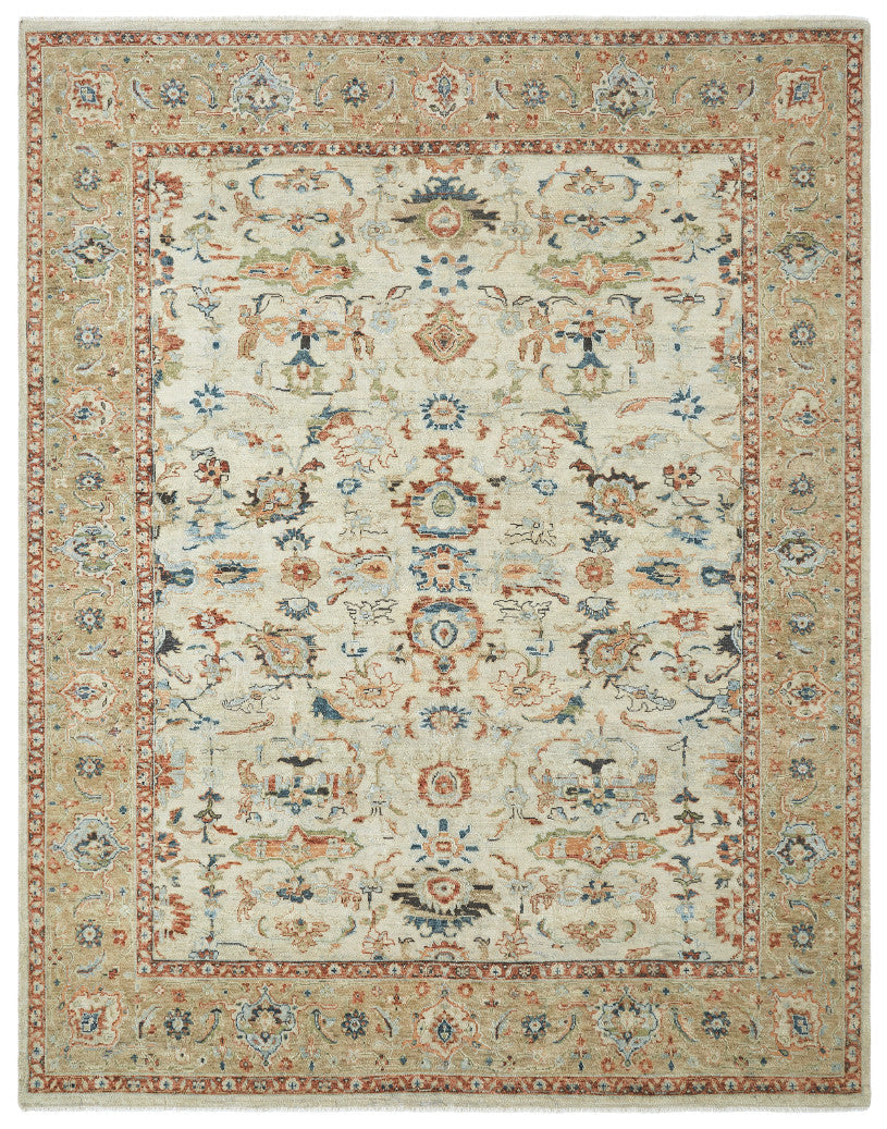 2' x 3' Transitional Hand-Knotted Wool rug, Rug #LR8110