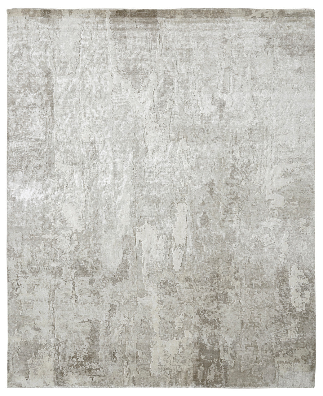 2' x 3' Modern Hand-Knotted Silk rug, Rug #JN3040