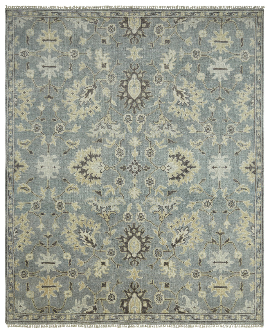 2' x 3' Transitional Hand-Knotted Wool rug, Rug #US1240