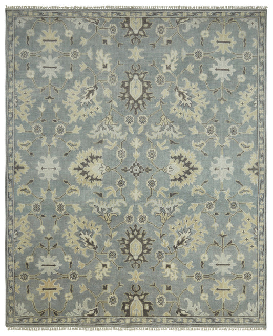 2' x 3' Transitional Hand-Knotted Wool rug, Rug #US1240