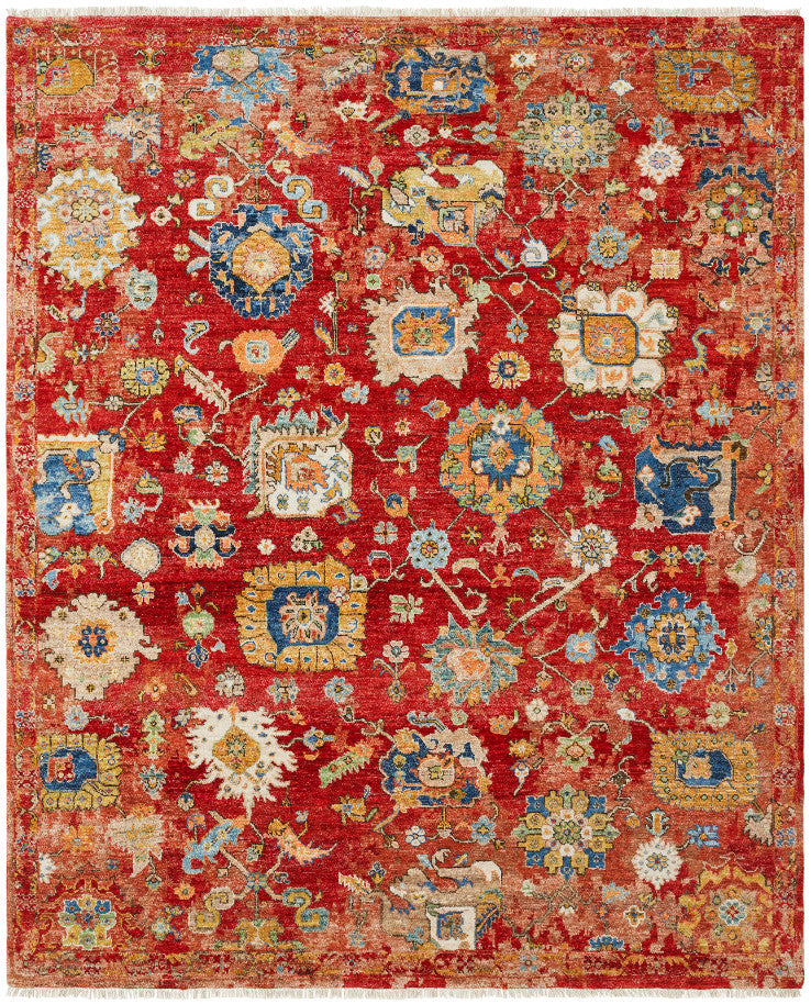 2' x 3' Transitional Hand-Knotted Wool rug, Rug #LA15060