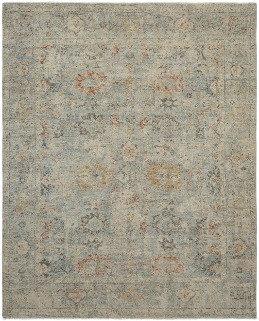 2' x 3' Transitional Hand-Knotted Wool rug, Rug #LR8060