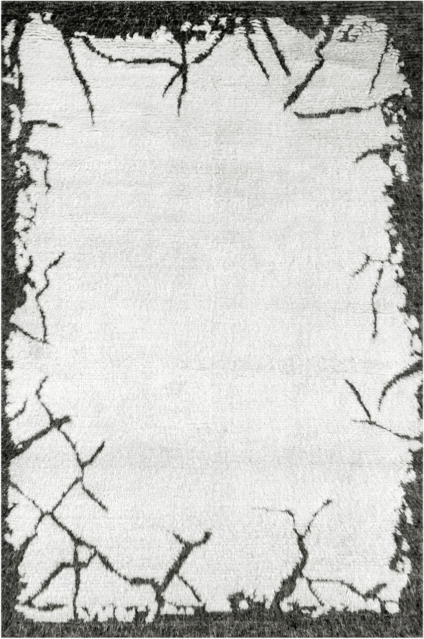 6x9 Modern Hand-Knotted Wool rug, Rug #RA86597