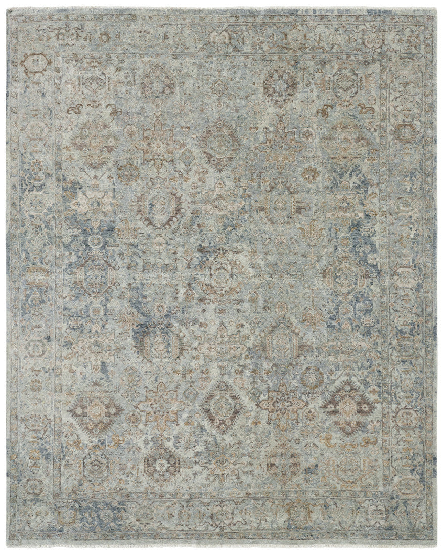 2' x 3' Transitional Hand-Knotted Wool rug, Rug #LR8190