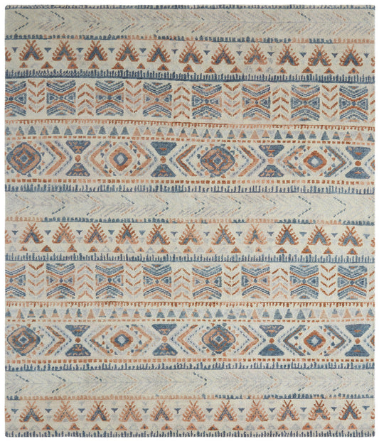 2' x 3' Southwestern Hand-Knotted Wool rug, Rug #MV7280