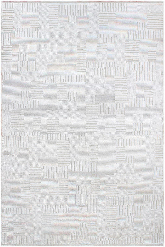 6x9 Modern Hand-Knotted Silk rug, Rug #RA78956