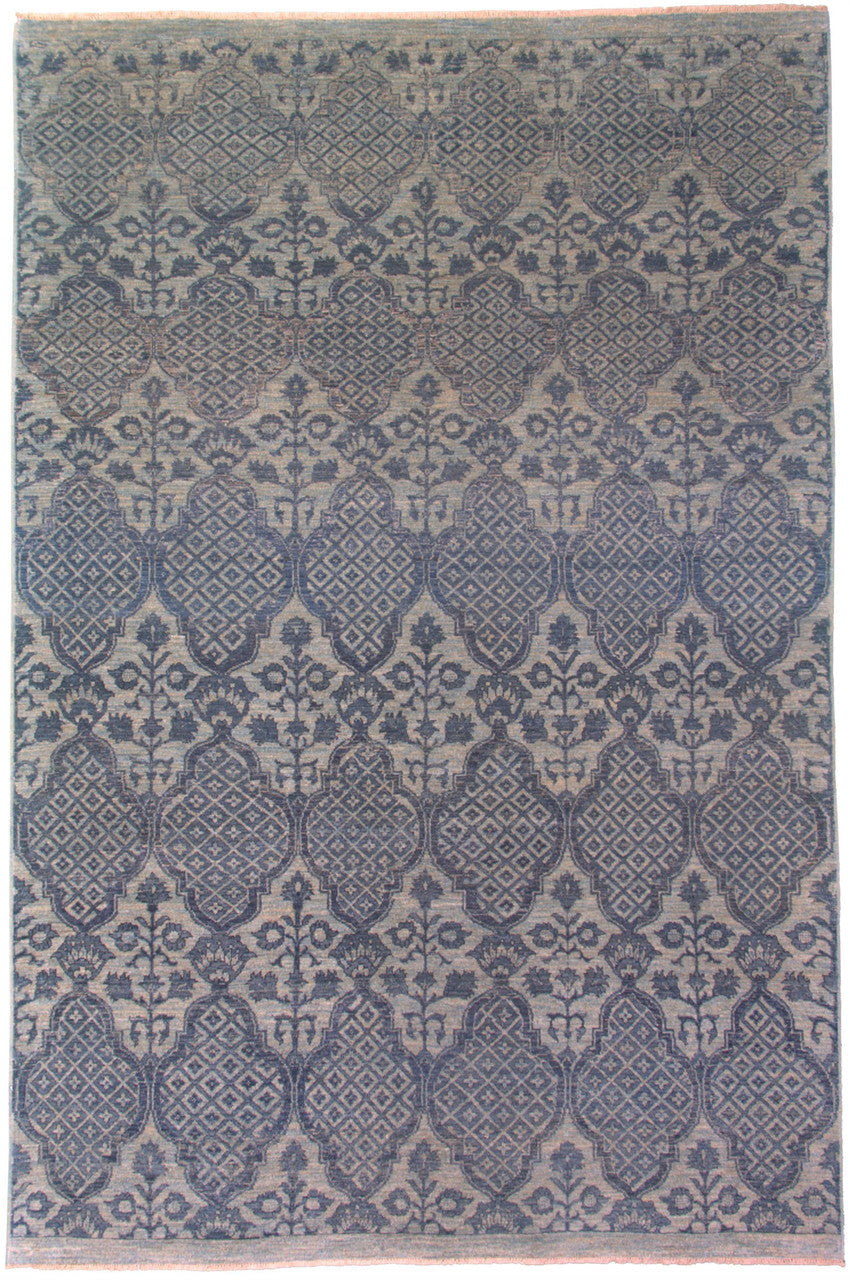 6x9 Tribal Hand-Knotted Wool rug, Rug #RA31520