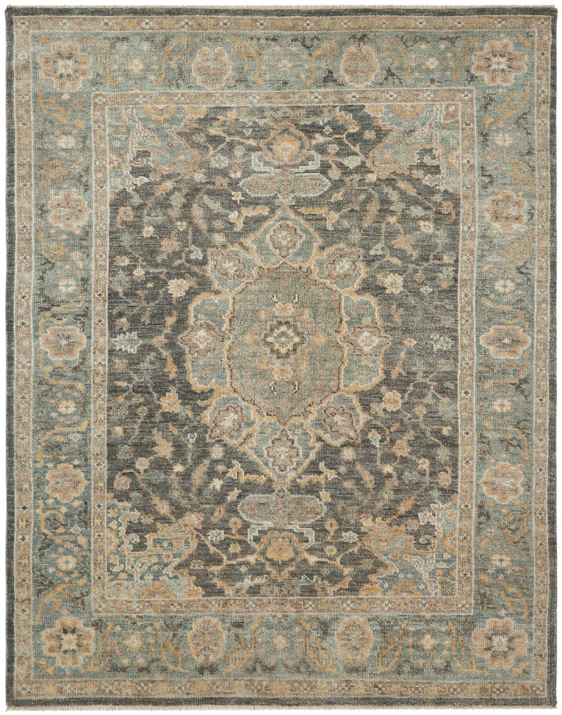 2' x 3' Oushak Hand-Knotted Wool rug, Rug #LL7600