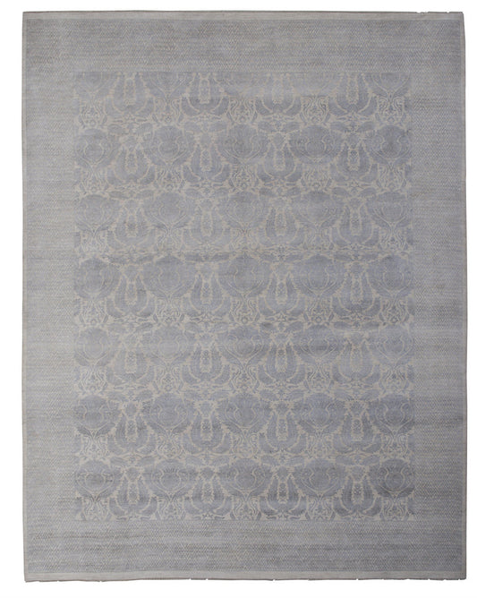 12x15 Oushak Hand-Knotted Silk rug, Rug #RA47501
