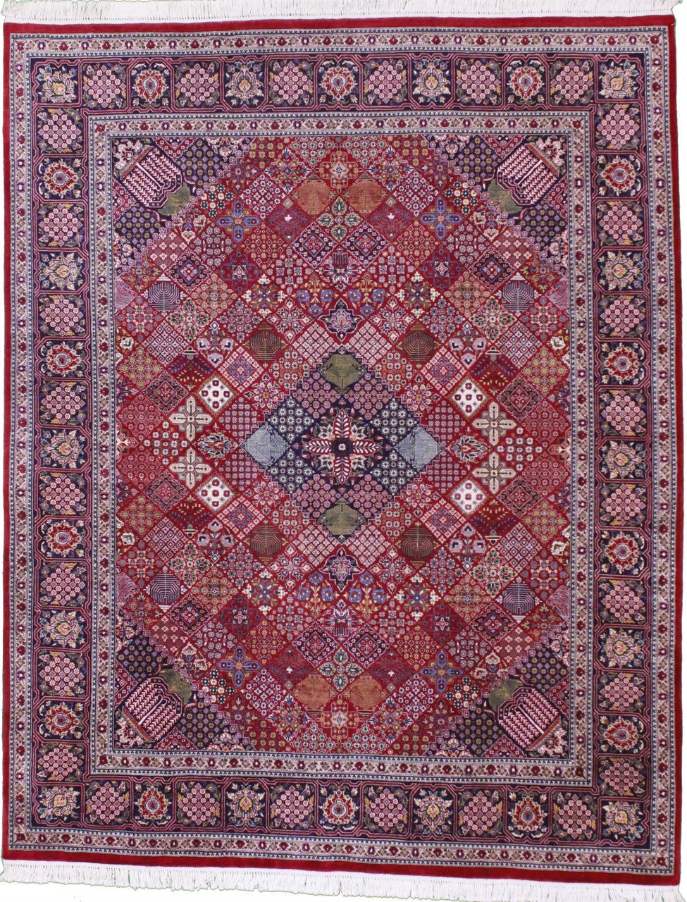 8x10 Traditional Hand-Knotted Wool rug, Rug #RA70920