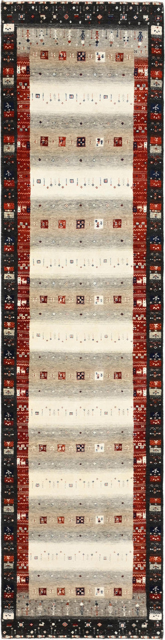 3x12 Modern Hand-Knotted Wool rug, Rug #RA67670