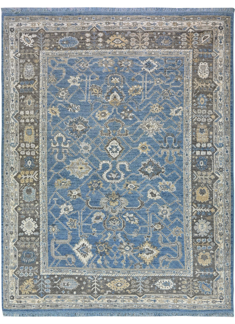 10x14 Oushak Hand-Knotted Wool rug, Rug #RA79900
