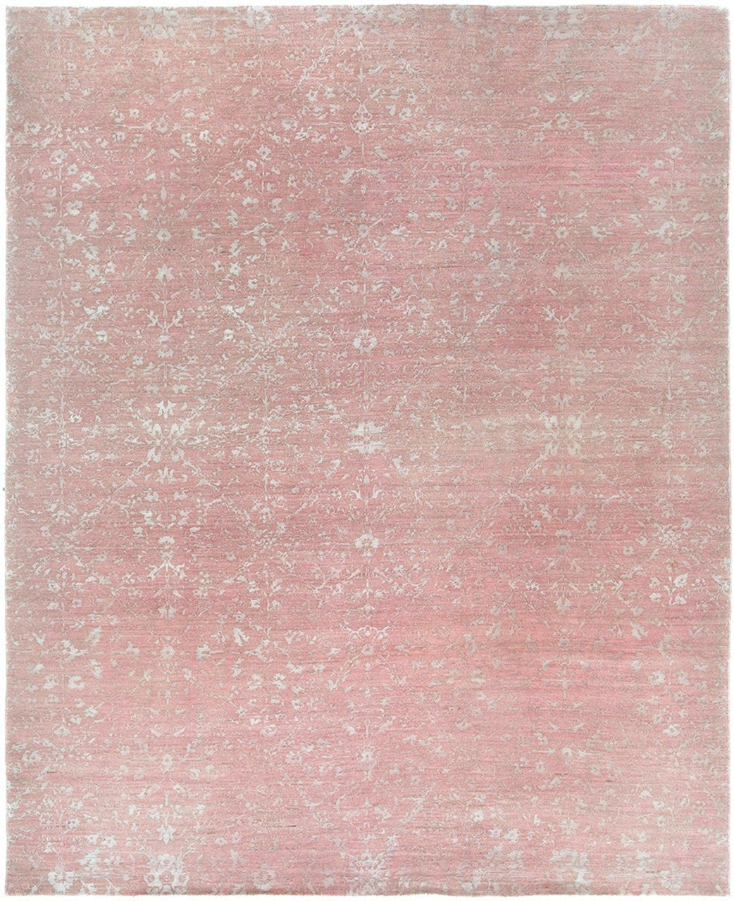 8x10 Transitional Hand-Knotted Silk rug, Rug #RA35032
