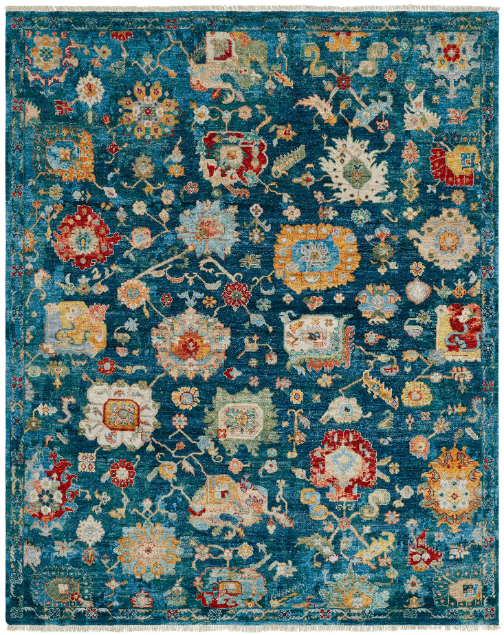 2' x 3' Transitional Hand-Knotted Wool rug, Rug #LA15030