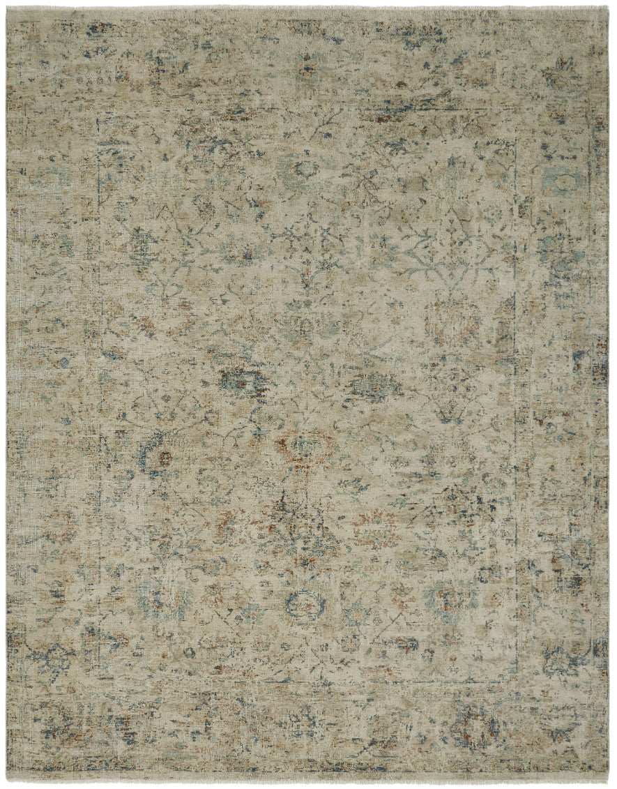 2' x 3' Transitional Hand-Knotted Wool rug, Rug #LR8100