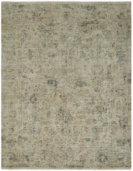 2' x 3' Transitional Hand-Knotted Wool rug, Rug #LR8100