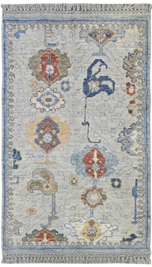 3x5 Anatolian Hand-Knotted Wool rug, Rug #RA77760