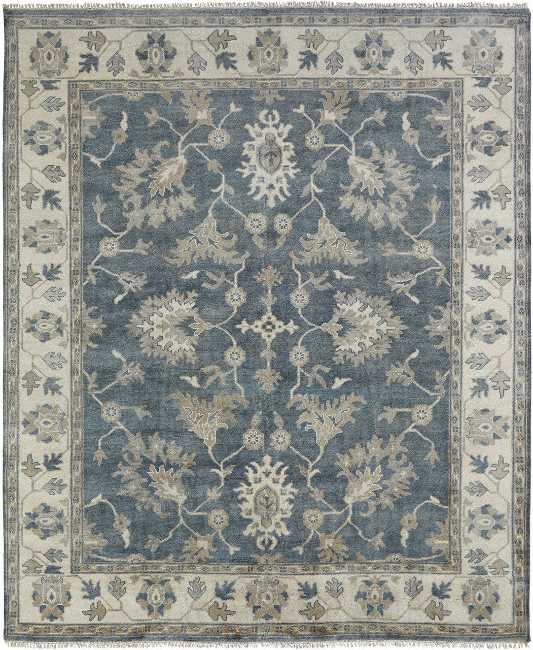 2' x 3' Transitional Hand-Knotted Wool rug, Rug #US1050