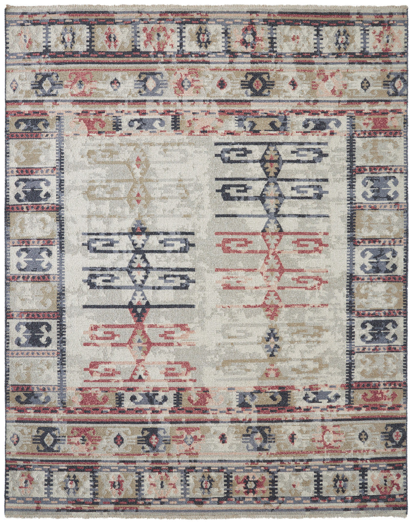 2' x 3' Transitional Hand-Knotted Wool rug, Rug #SK11880