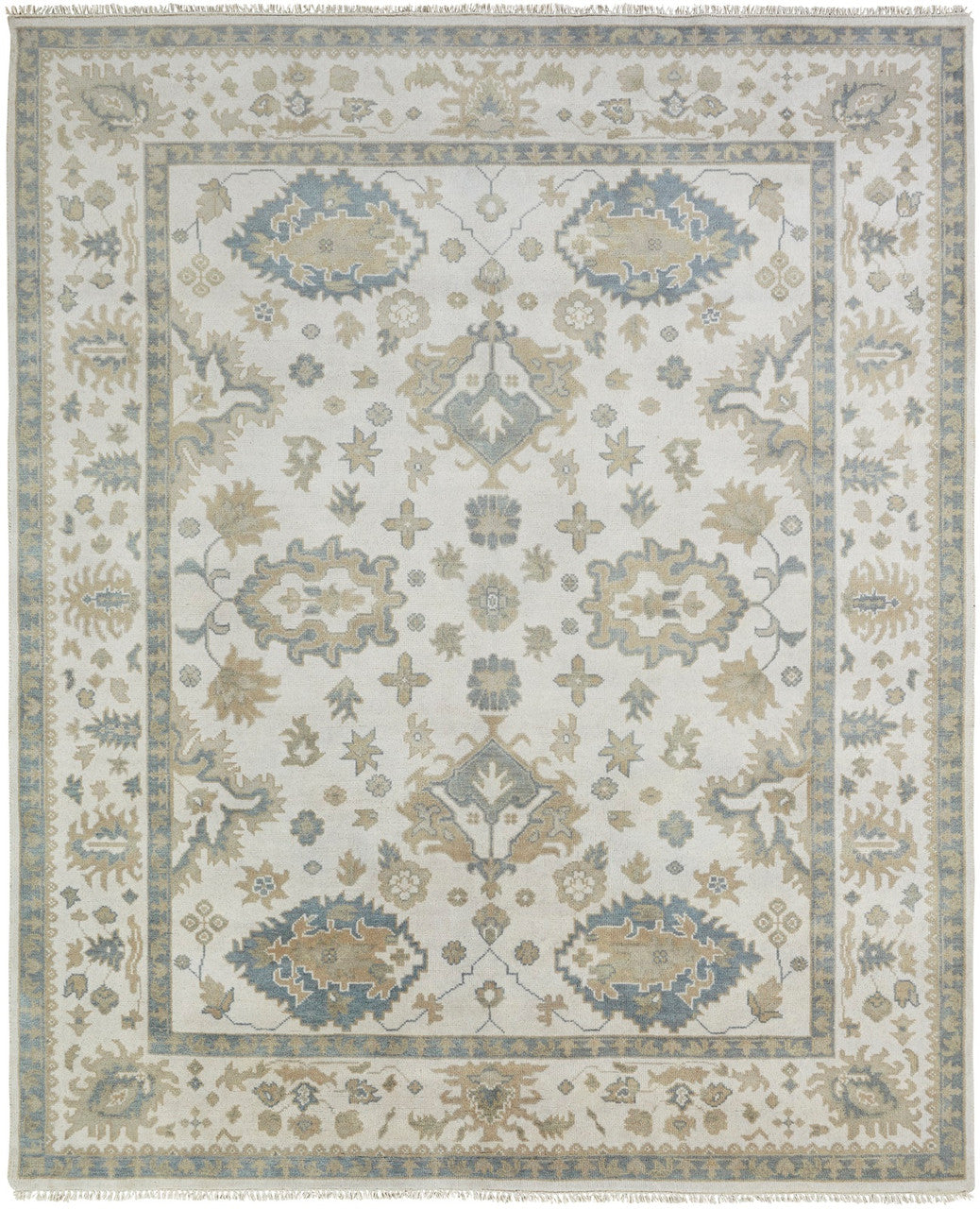 2' x 3' Transitional Hand-Knotted Wool rug, Rug #US1150