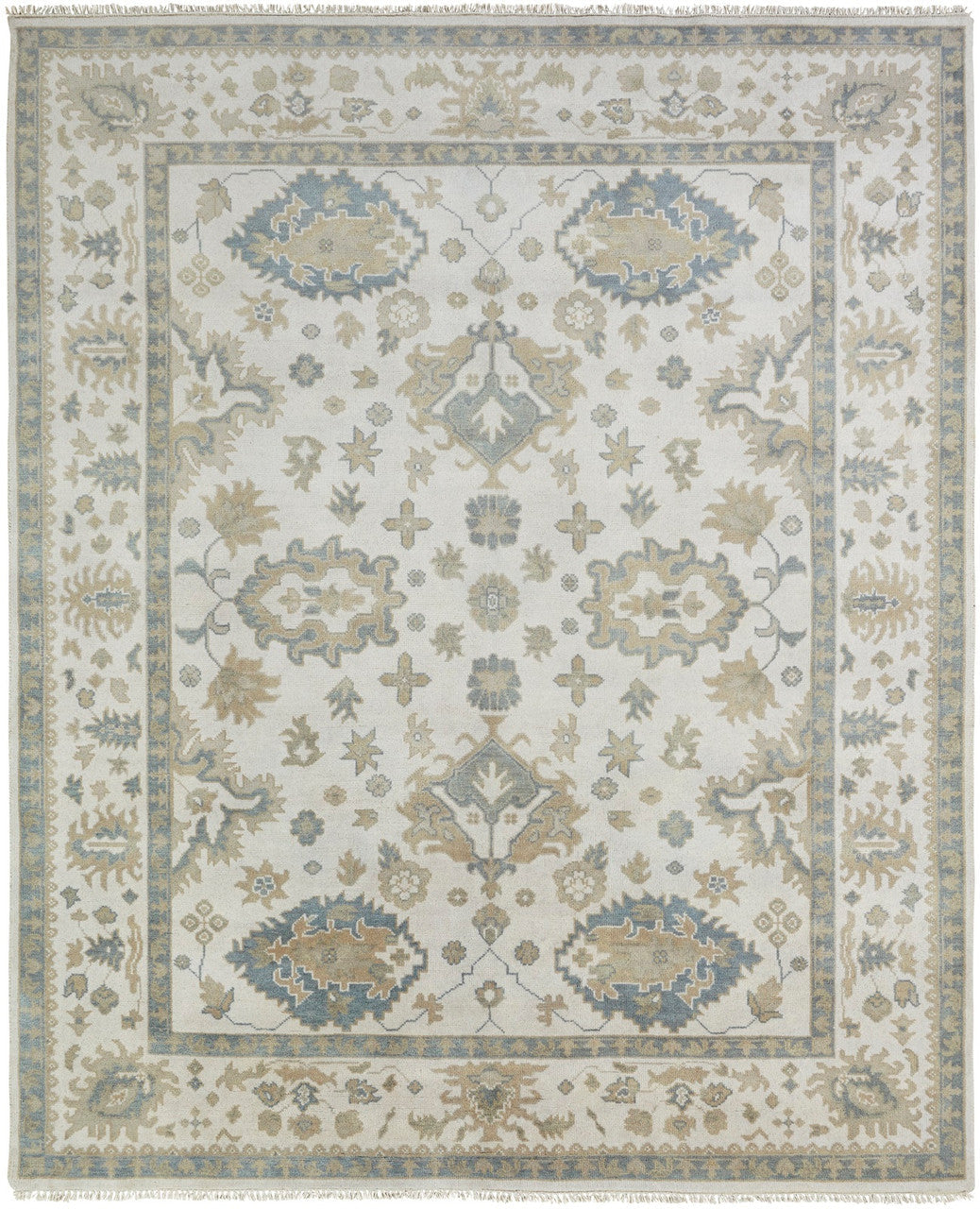 2' x 3' Transitional Hand-Knotted Wool rug, Rug #US1150