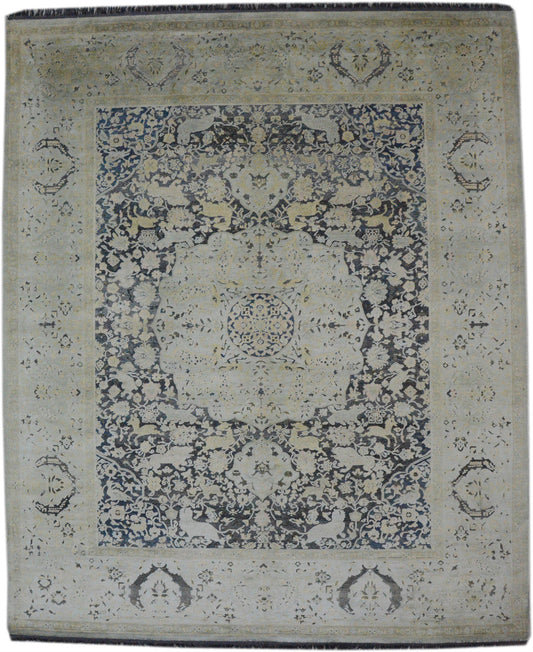 8x10 Traditional Hand-Knotted Wool rug, Rug #RA36058