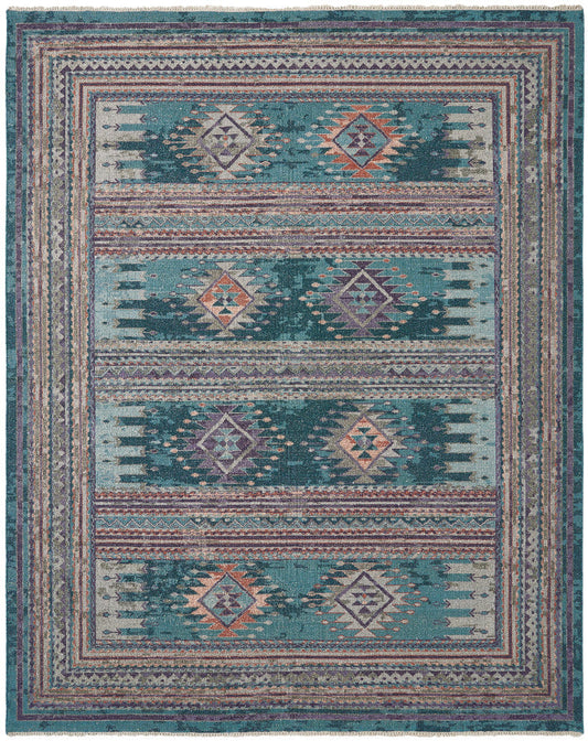 2' x 3' Transitional Hand-Knotted Wool rug, Rug #SK11870
