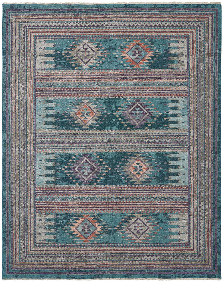 2' x 3' Transitional Hand-Knotted Wool rug, Rug #SK11870