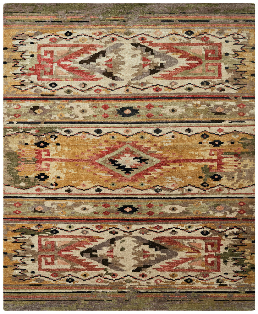 2' x 3' Southwestern Hand-Knotted Wool rug, Rug #MV7320