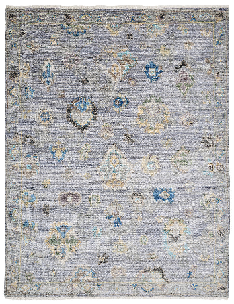 2' x 3' Transitional Hand-Knotted Silk rug, Rug #AM10080