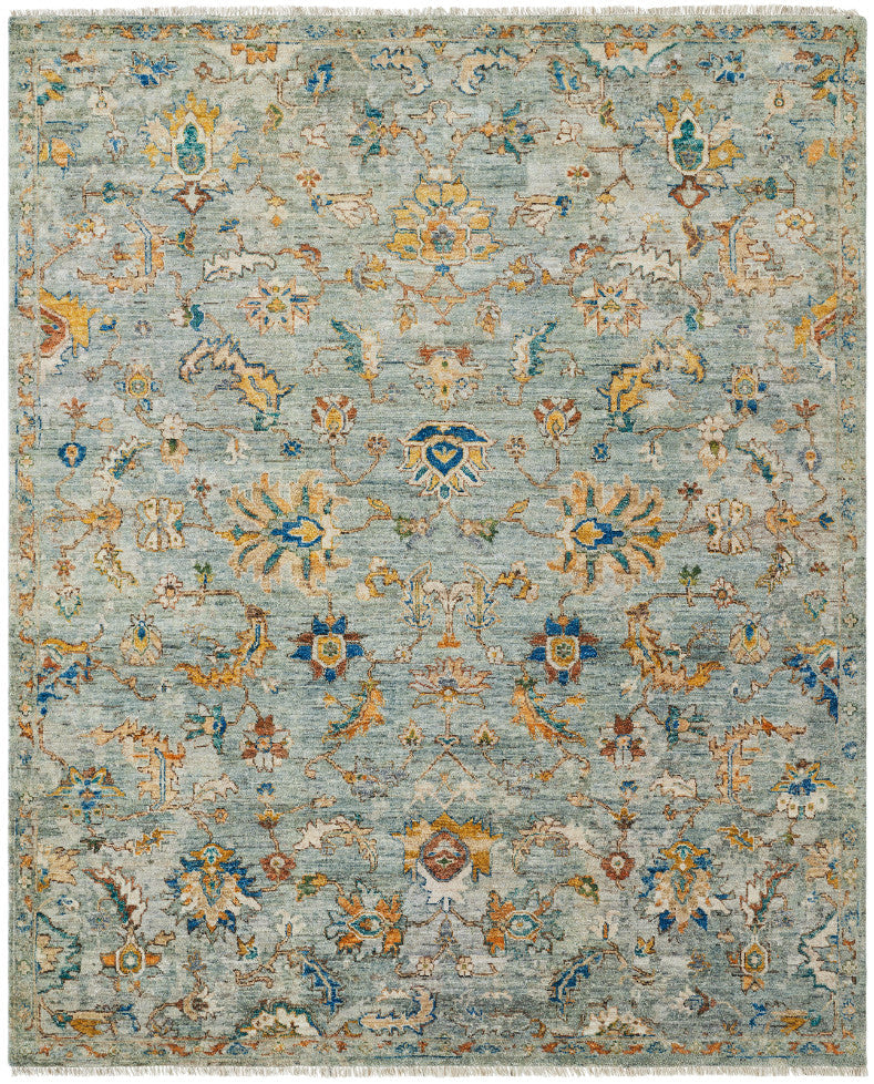 2' x 3' Transitional Hand-Knotted Wool rug, Rug #LA15080