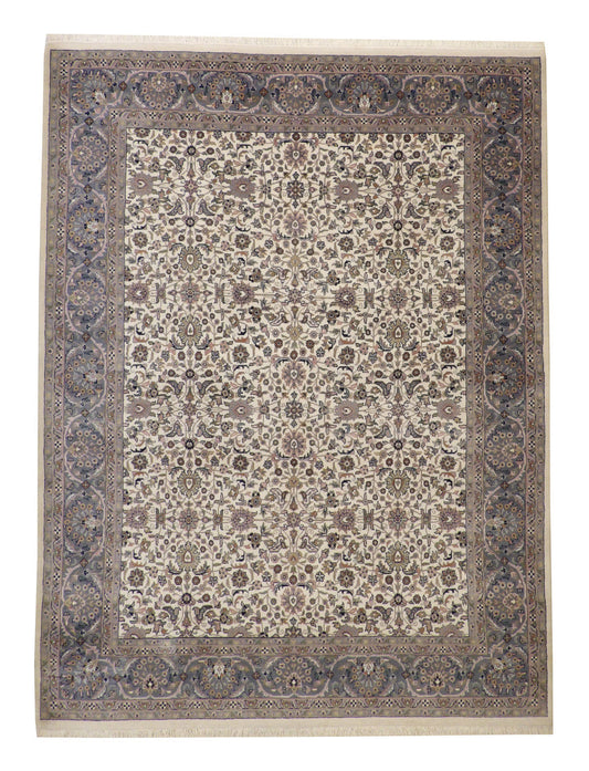 7x9 Antique Hand-Knotted Wool rug, Rug #101-5124