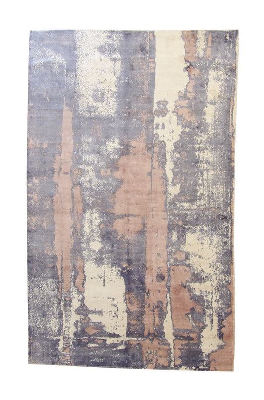 5x8 Modern Hand Loom Silk rug, Rug #101-5126