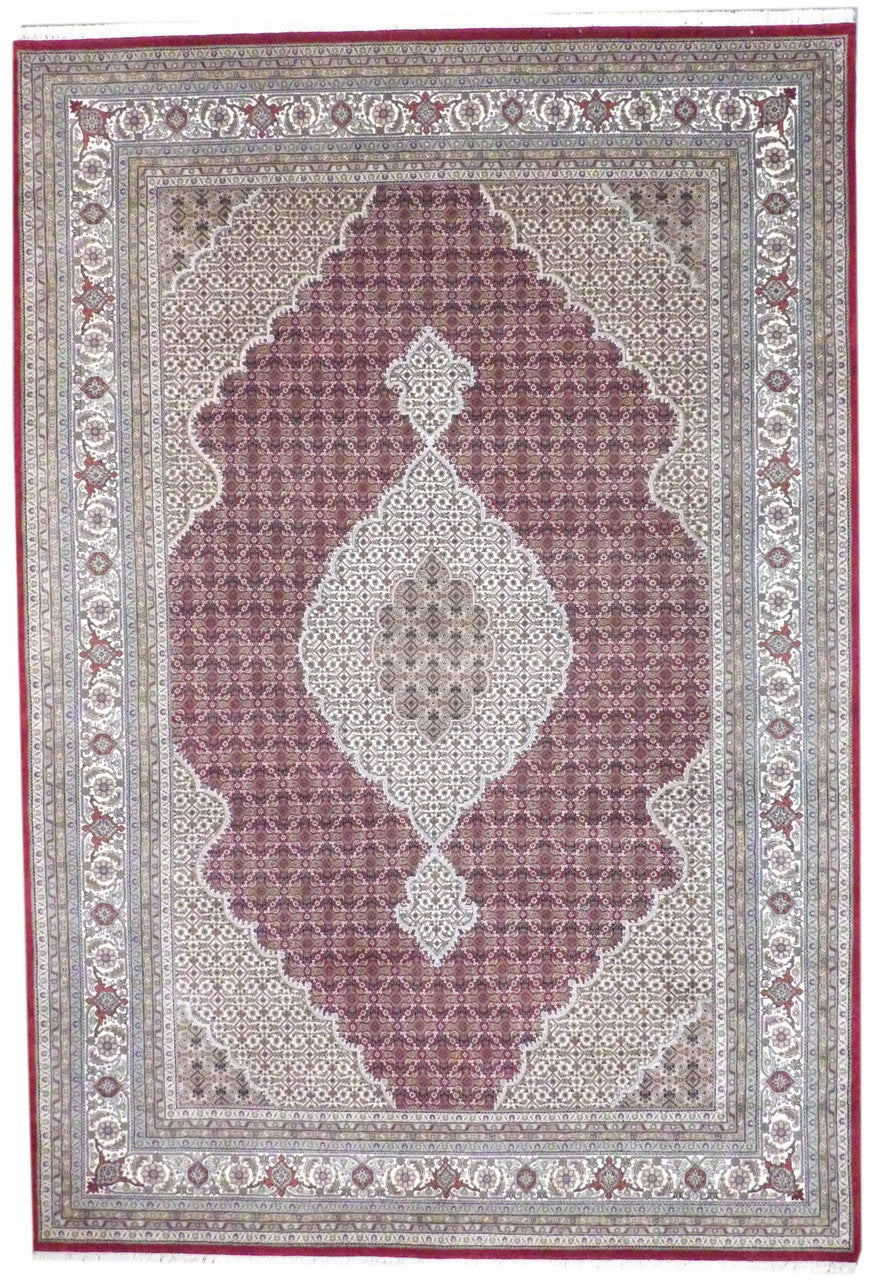 8x12 Traditional Hand-Knotted Silk rug, Rug #101-11038
