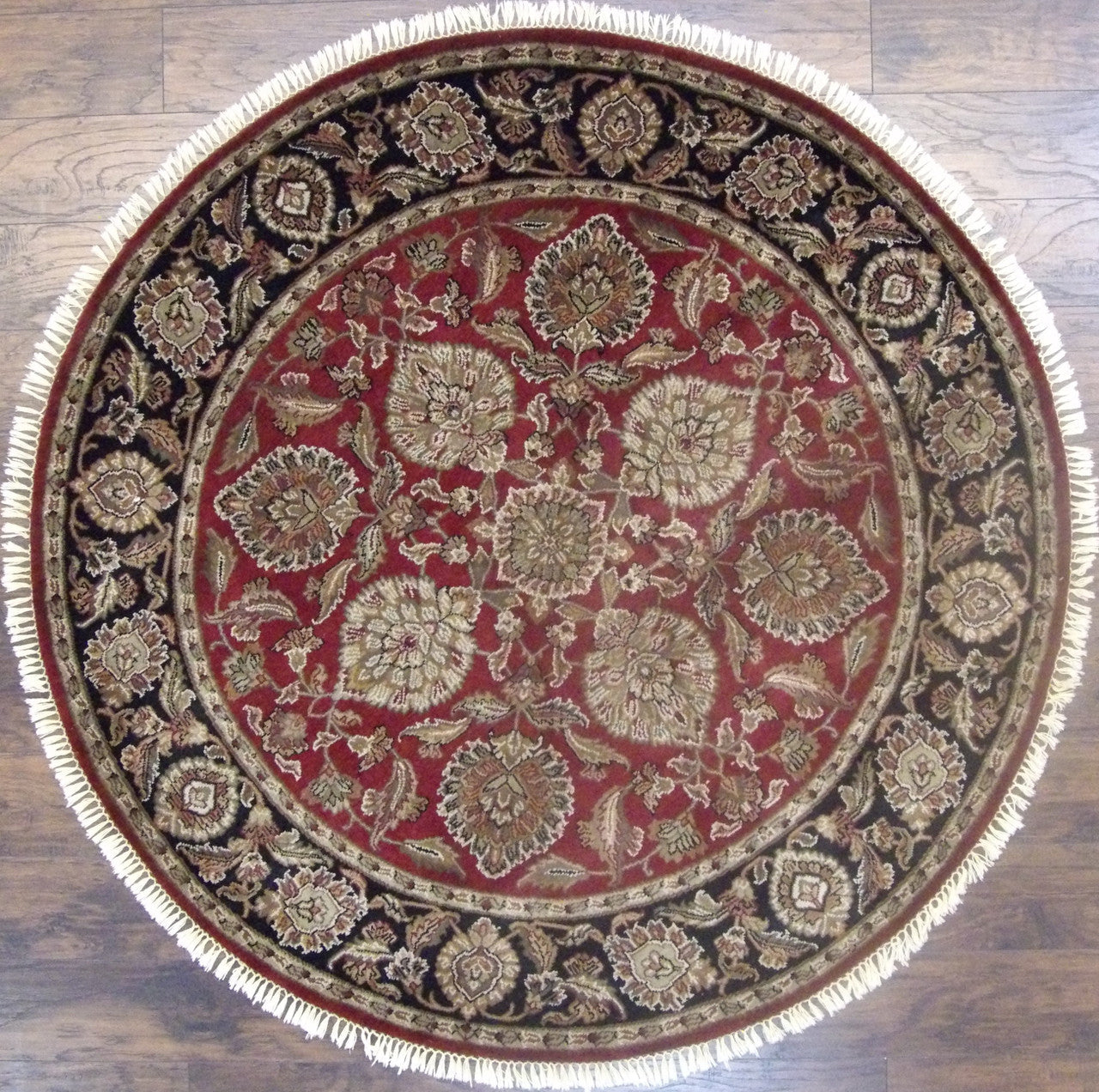 6x6 Traditional Hand-Knotted Wool rug, Rug #101-450