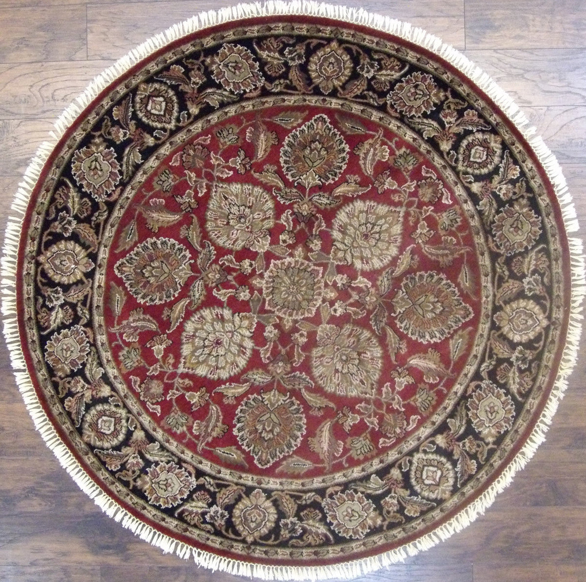 6x6 Traditional Hand-Knotted Wool rug, Rug #101-450