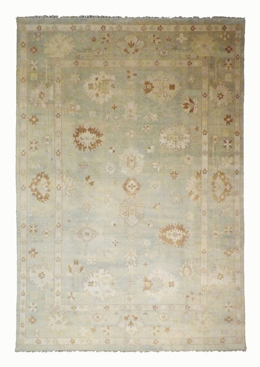 10x14 Oushak Hand-Knotted Wool rug, Rug #101-389