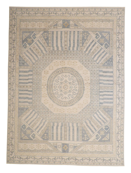 9x12 Oushak Hand-Knotted Wool rug, Rug #101-20358