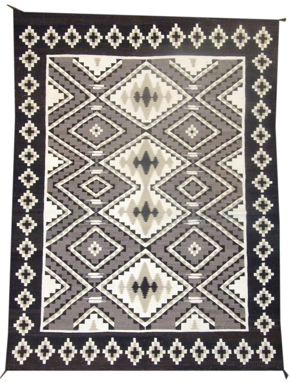 7x9 Tribal Hand-Knotted Wool rug, Rug #robin-6