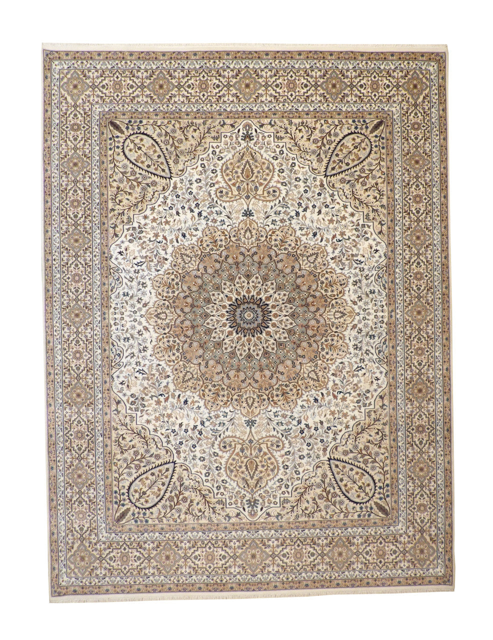 9x12 Antique Hand-Knotted Wool rug, Rug #101-2383