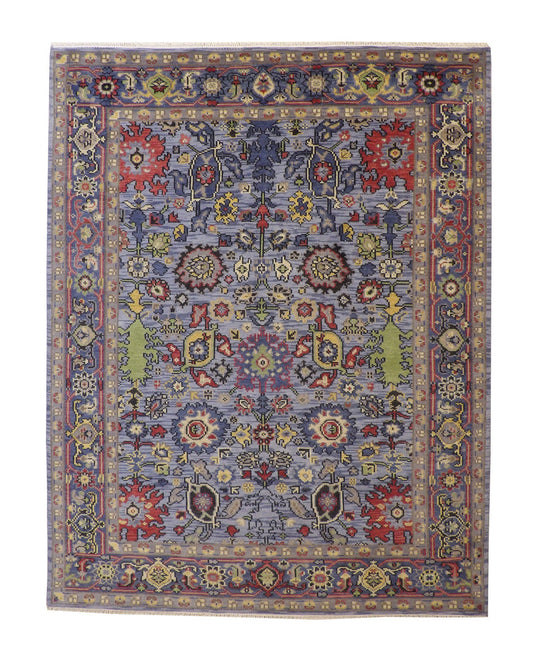 10x8 Oushak Hand-Knotted Wool rug, Rug #101-20185