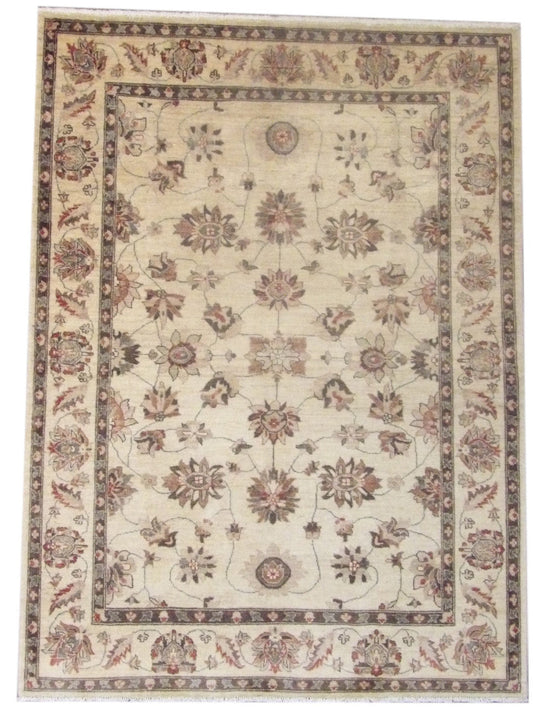 5x8 Oushak Hand-Knotted Wool rug, Rug #101-749